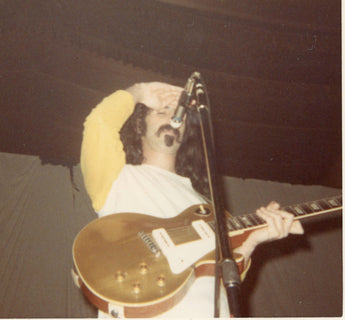 Rare VTG 1970's Frank Zappa PRIVATE Never Seen Performance Photo 8"x8" #78