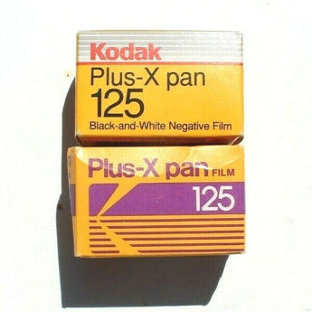 2 Kodak Plus-X Pan 125 Film Print Film Black & White PX 135-24 Exp 1990 / 1989