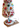 New Glittered Pepermint Gingerbread Gumdrop Candy Christmas Tree Ornament 14"