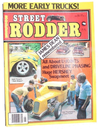 Vtg Hot Rat Rod Car Magazine - Street Rodder May 1981 Vol. 10 no. 5