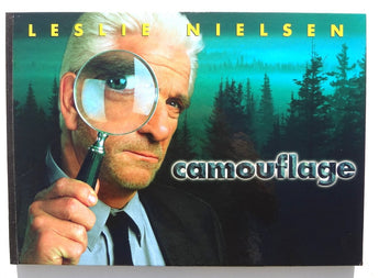 Large LESLIE NIELSEN Camouflage Movie MERCHANDISE Promo Booklet Brochure