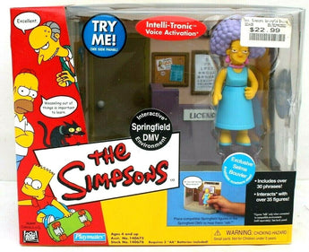 THE SIMPSONS SELMA BOUVIER DMV INTERACTIVE ENVIRONMENT / 2002 PLAYMATES NEW