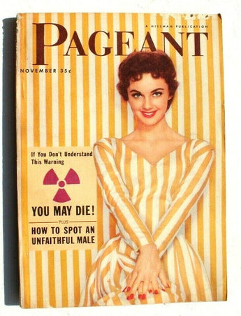 Vtg PAGEANT Magazine Hillman Publishing November 1956 Vol. 12 No. 5 Bunny Cooper