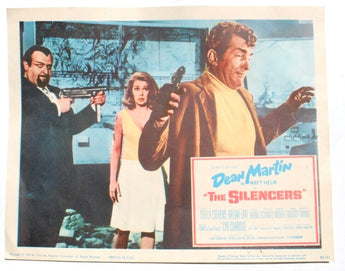 1966 Dean Martin In the Silencers Columbia Pictures Movie Poster Half Sheet #2