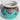 Ecco Terra China Art Pottery Southwest Design Aqua Porcelain Jardiniere Planter
