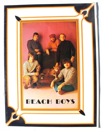 The Beach Boys Concert Tour Program BOOK Capitol Records W/ Inverticube