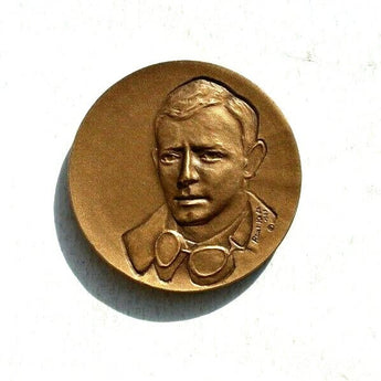 Vtg 1929-1969 40th Anniversary Commercial Albuquerque Aviation Bronze Medal