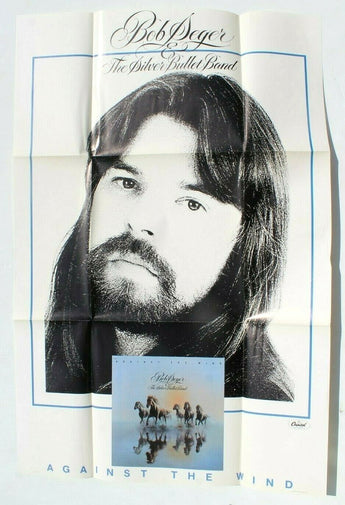Bob Seger And The Silver Bullet Band 1980 Against The Wind Tour 20" X 30" Poster