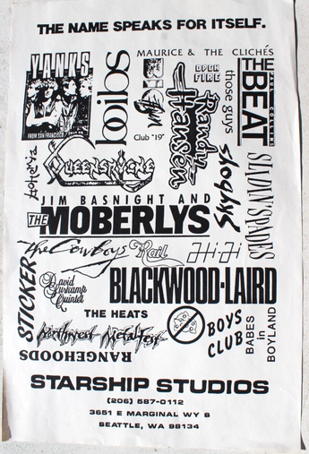 Vtg Orig 1980s YANKS Boys Club SKYBOYS Band Promo Concert POSTER Flyer
