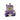 New Halloween Purple Skelton Driver Driving Taxi Cab Storage Kitchen Cookie Jar