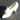Vtg White Porcelain Women's Victorian Style Shoe Pin Cushion Sewing Figurine