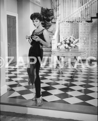 Vtg 1950s Joan Collins Sexy Actress "Rally Round The Flag" Capri Pants Photo #74