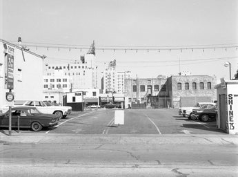 Vtg 1960s -1970s B&W Hollywood CA (The Broadway Building) Photo #793