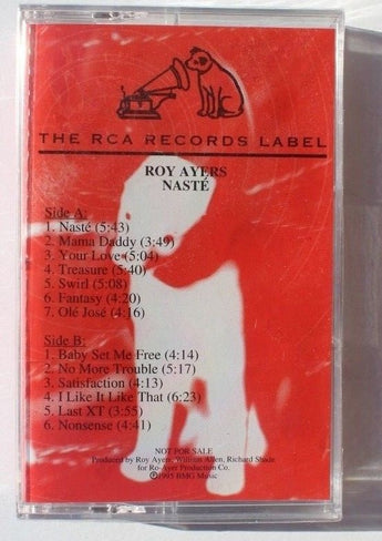 Sealed 1995 Roy Ayers (Naste) RCA Promo Cassette
