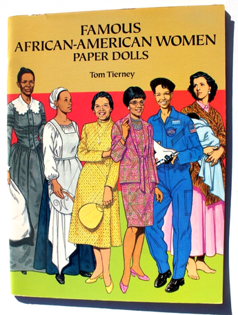 Famous African-American Women Paper Dolls (Dover Paper Dolls) by Tom Tierney NOS