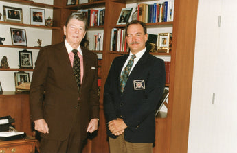 Vtg 1980's President Ronald Reagan W/ Colleagues & Staff Photo #3