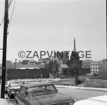 Vtg May 26, 1964 Standing On Bunker Hill Los Angeles Statler Hilton Hotel #1964