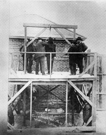 Vtg 1901 The Hanging Of Blackjack Ketchum For Train Robbery New Mexico Photo #81