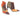 LERRE Suede Ankle Boots Patchwork Multi Color Stiletto Heels Sz 36.5 - Mint