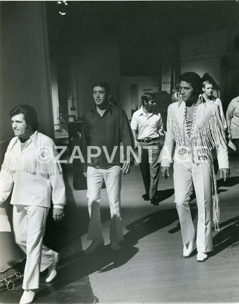 Vtg RARE Black & White Portrait of ELVIS PRESLEY Ready To Go On Stage Photo #167