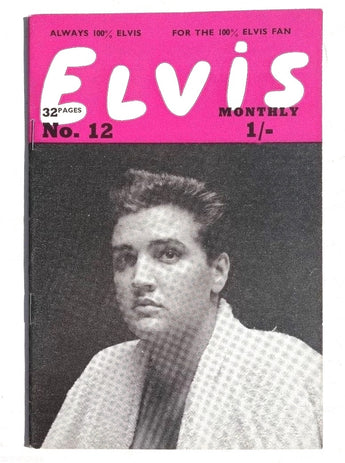 Vintage Elvis Presley 1963 U.K Magazine No. 12 (For The 100% Elvis Fans)