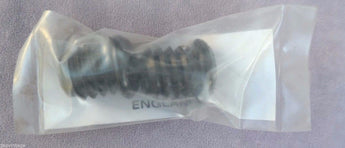 Sealed VISCOUNT (England) Black Plastic Handlebar Plugs (Pair) NOS BYC012247000