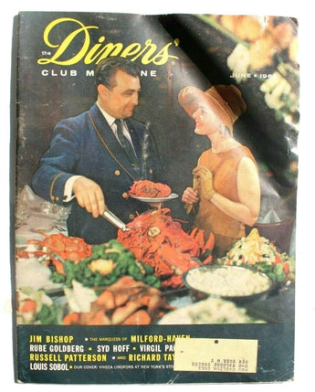 Vtg June 1962 The Diners Club Magazine Vol. 13 Issue 4 (Jim Bishop)