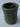 Vintage Glazed Green Ceramic Kissing Elephant Planter W/ Trunks Love Heart