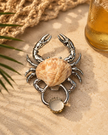 New Tommy Bahama Sea Shell Crab Bottle Opener Beach Nautical Barware