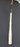 Antique Silk w/ French Lace Overlay Parasol Folding Bone Handle 19th C Victorian