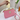 Women Victorian Fashion Pearl Decorative Buckle Design Pink Girly Crossbody Bag