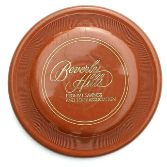 Rare 1975 Vintage Wham-O Frisbees Beverly Hills Federal Savings & Loan Assoc.