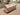New Pink / White Ceramic Christmas Village Cottage House Bow Holiday Butter Dish