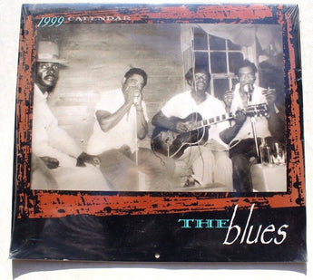 SEALED 1999 The Blues (Little Wolf, Little Bill Gaither) Calendar