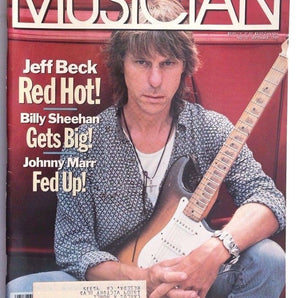 Vintage September 1989 MUSICIAN MAGAZINE Music NEWS Jeff Beck BILLY SHEEHAN
