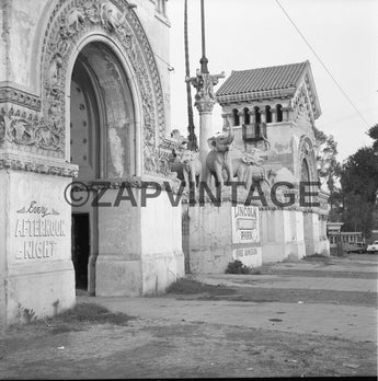 Vtg 1964 Lincoln Amusement Park Entrance (Luna Park) Los Angeles CA Photo #1992