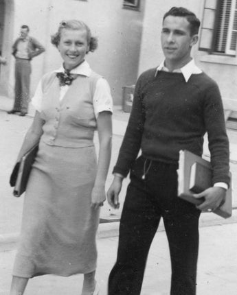 Vintage B&W 1920's - 1930's BETA PHI Frat Photo (College Boy & Girl School)