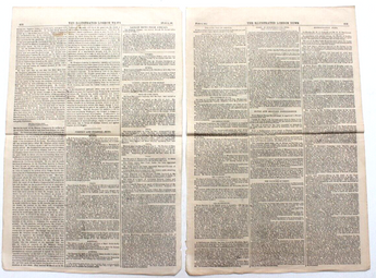 Antique June 29th 1861 The Illustrated London News 1 Cent Tear-outs