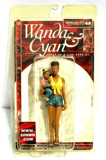 McFarlane Toys 1999 Spawn WANDA & CYAN Collector's Club Exclusive Figure NOS