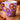New Purple Luna & Stage Carmel Butter Pretzel Soft Touch Coffee Mug Gift
