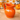 Vtg MCM CALIFORNIA CA Pottery - Metlox Prouty Solid Orange Water Pitcher #58