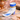 Blue & White PORCELAIN Pointed BOOT HINGED TRINKET BOX