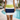NWT ENGLISH FACTORY White Stripped Retro A-LINE MINI Skirt Sz Large Strechy