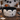 New Spooky Black & White Ghost Faces Halloween Large Salad Serving Bowl Kitchen