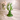 New Large Green / White Easter Egg On Stand Holiday Decor Sping Tulips Flowers