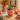 NEW Pink / Orange Happy Halloween Pumpkin Ceramic Planter Plot W/ Succulents