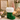 Sparkling / Furry Santa Claus Green Boot Hanging Christmas Tree Ornament