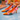 Dolce & Gabbana Orange Flora Tropical Scarpa Women's High Heels Pumps Size 37