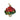 New Red / Green / Gold Poinesttia Plant Hoilday Christmas Tree Ornament