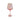 New Girly Pink Bow Gold Rim Capacity Red Wine Glasses Cup W/ Stem Glass Goblet
